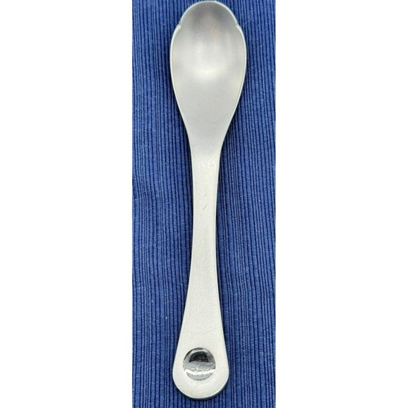 Robert Welch PENDULUM Sugar Spoon Dot Stainless Satin 6 1/2 inch Single - Picture 2 of 7